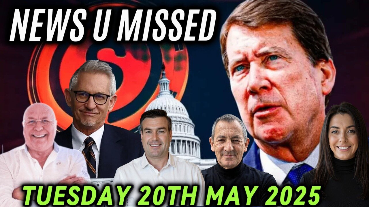 CHARLIE WARD DAILY NEWS WITH CHARLIE WARD, PAUL BROOKER & WARREN THORNTON 20TH MAY 2025