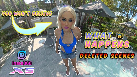 Underwater POV You HAVE to See! 👀💦 360 Deleted Scenes Insta360 X5 