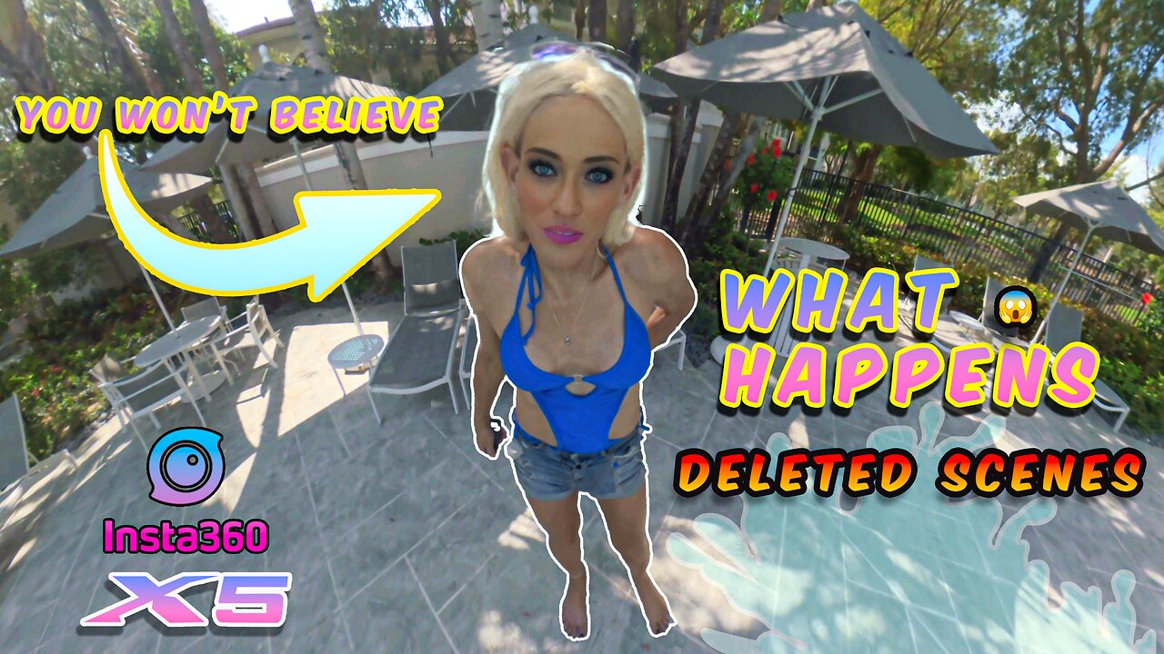 Underwater POV You HAVE to See! 👀💦 360 Deleted Scenes Insta360 X5