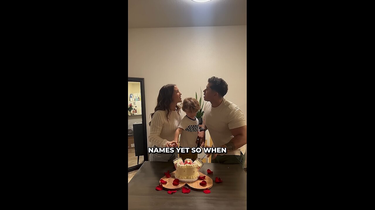 Child ruins Gender reveal