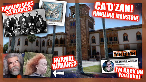 RINGLING MANSION! RINGLING BROTHERS 33RD DEGREES! BLUE APRONS! CELEBRITYREPLACEMENTS OR...