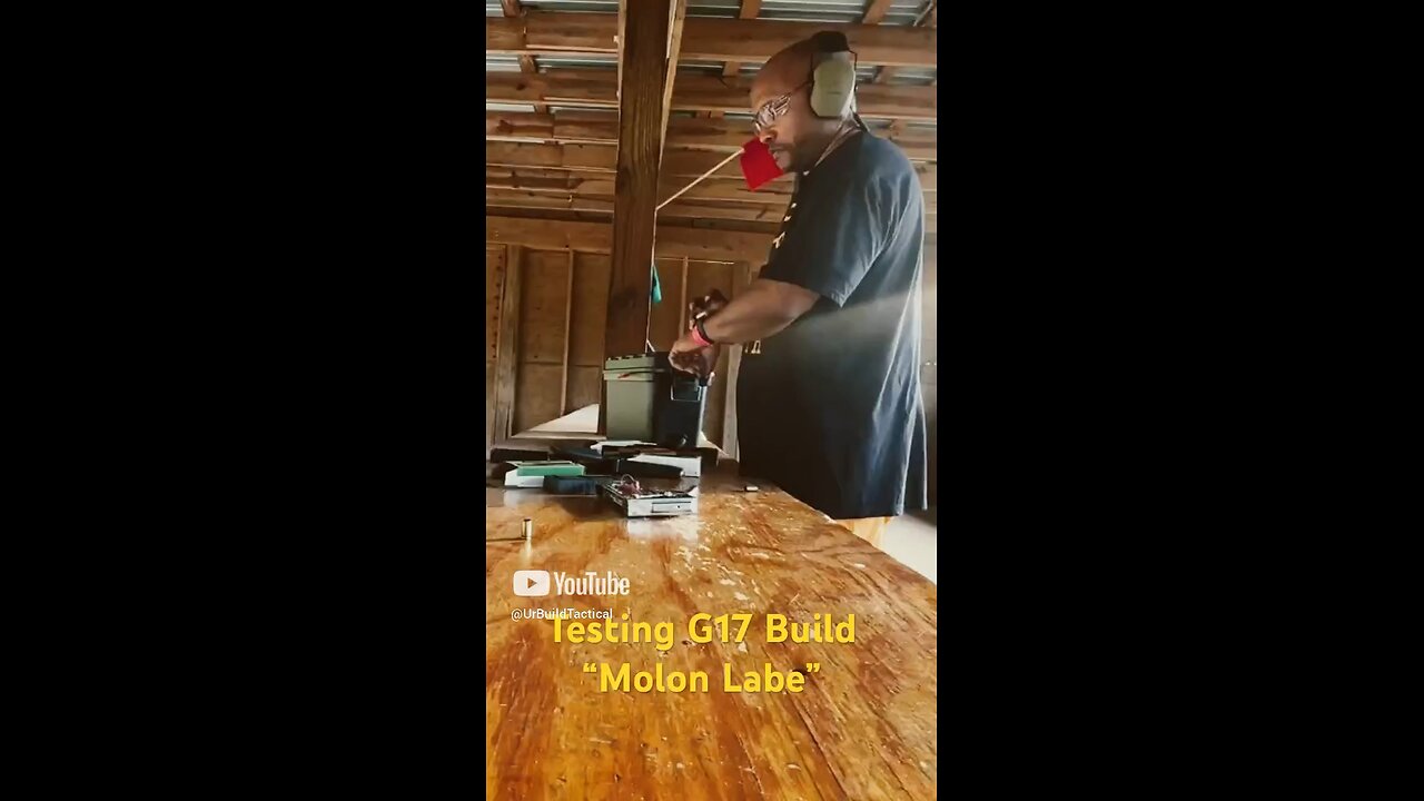 Testing GLock 17 Build “Molon Labe” first shots