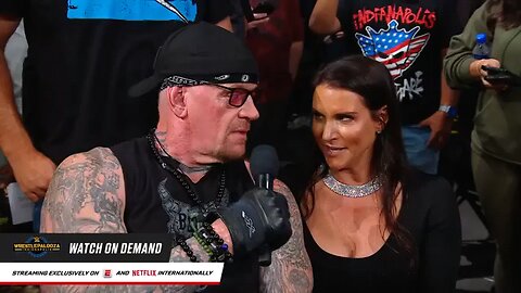 The Undertaker announces Stephanie McMahon for the WWE Hall of Fame_ Wrestlepalooza 2025 highlights