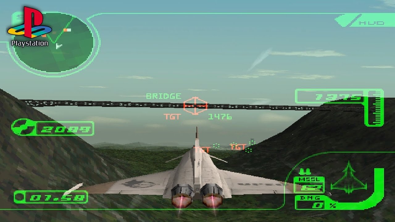 Ace Combat 2 all cutscenes for the Playstation 1