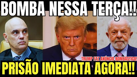 Bomba! TRUMP DECRETA PRISÃO IMEDIATA!! ALEXANDRE DE MORAES DO STF SOFRE COM PROCESSO NOS EUA AGORA!!