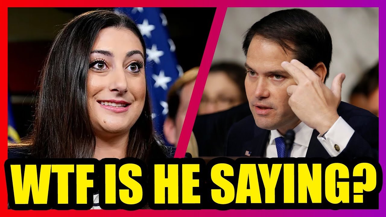 Marco Rubio swears in front of Congress as Sara Jacobs LAUGHS at his BAD speech!