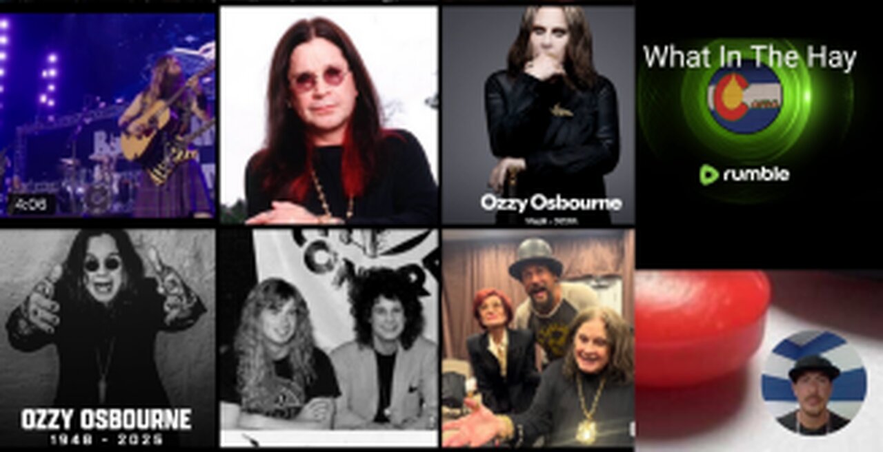 RIP Ozzy Osbourne Rock Star Legend