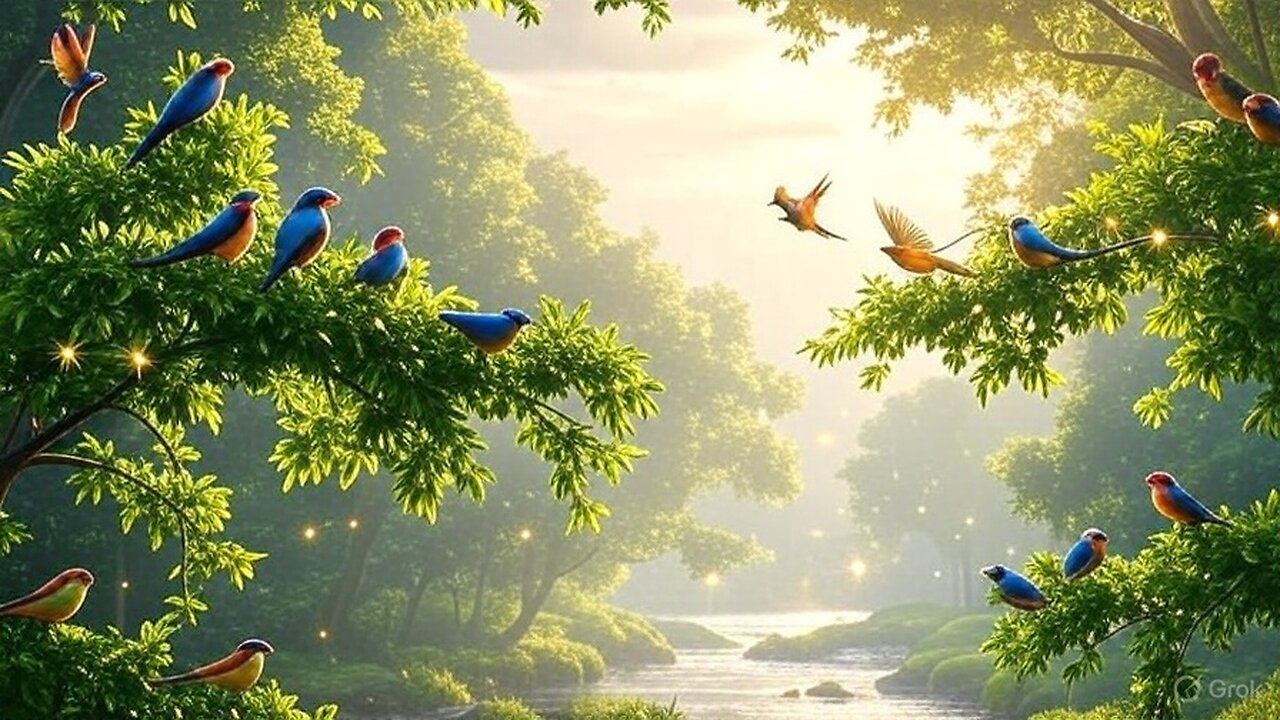 Bird Sounds Relaxation – Sound of Nature for Sleeping, Birds Chirping, Meditation 🐦🌿💤