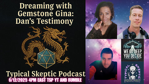 Gemstone Dreaming with Gina: Dans Testimony - TSP # 2032