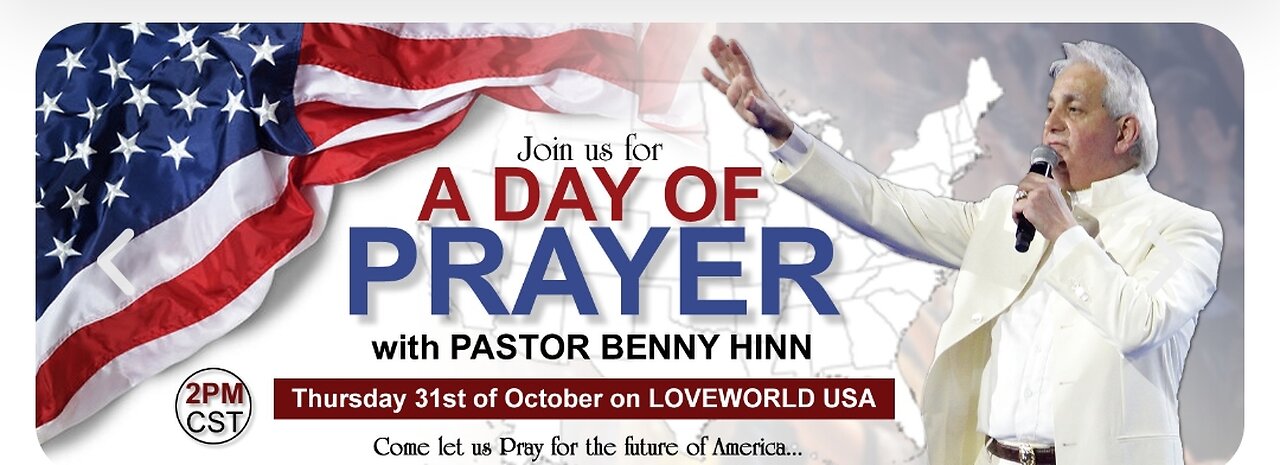 A DAY OF PRAYER WITH PASTOR BENNY HINN