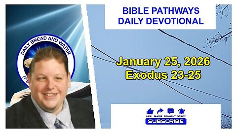 Bible Pathways Daily Devotional Jan 25, 2026