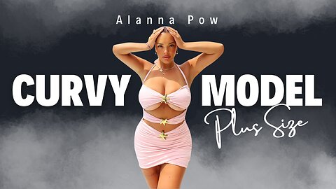 Alanna Pow: From Flight Attendant to Plus-Size Curvy Model Icon ✈💫 | Her Inspiring Journey