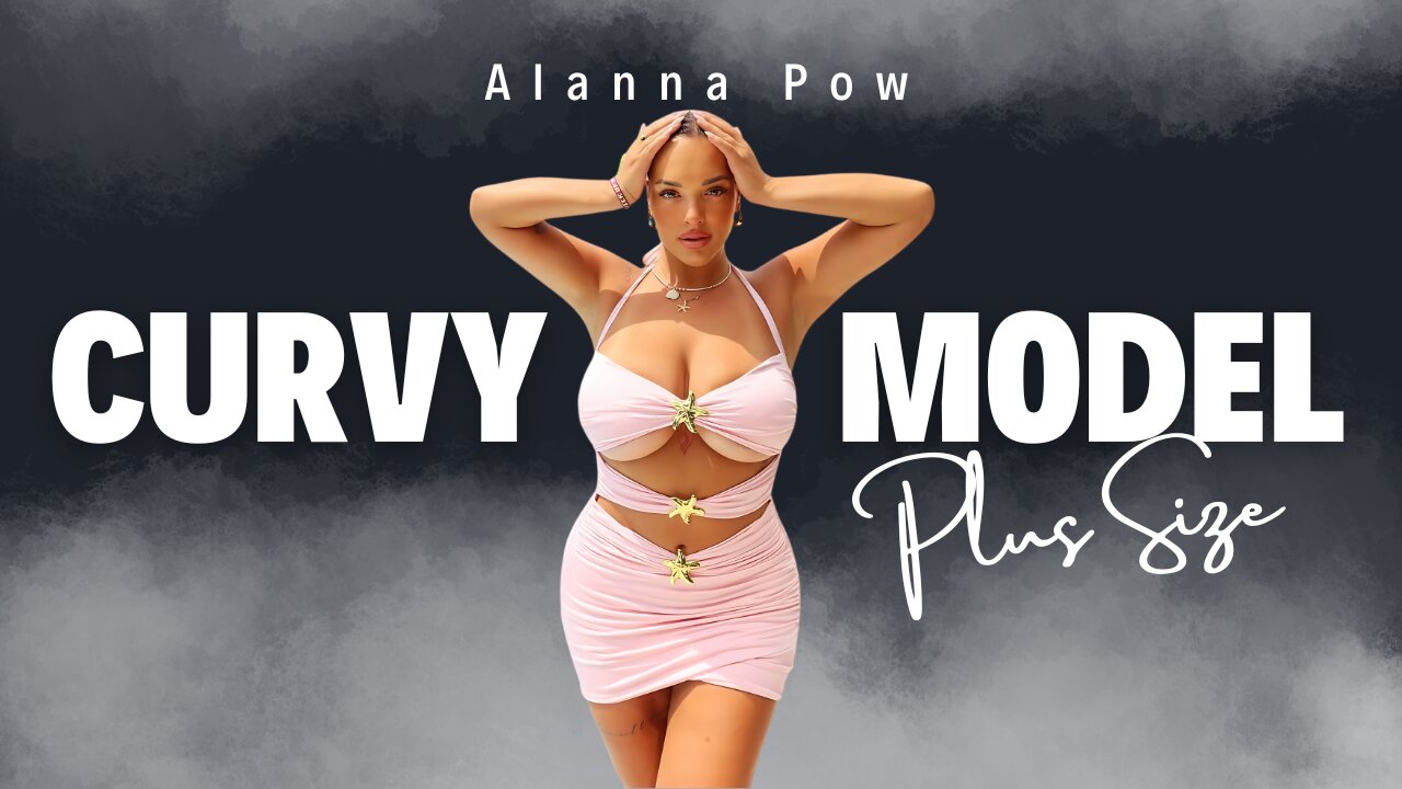 Alanna Pow: From Flight Attendant to Plus-Size Curvy Model Icon ✈💫 | Her Inspiring Journey