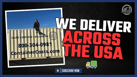 Buy Shipping Containers | Roll Off Delivery Available | #1 Container Company | USA Containers