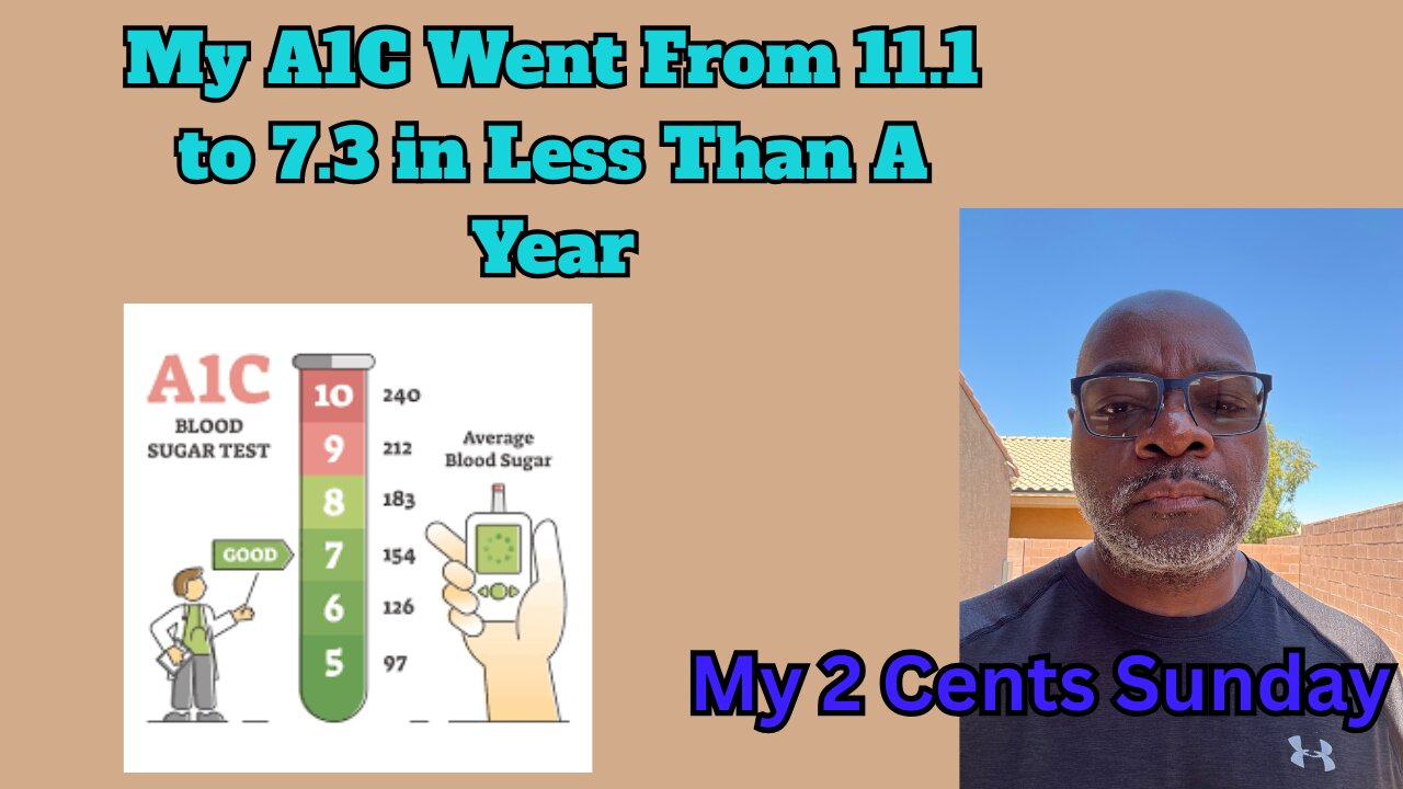 My 2 cents Sunday Ep. 6: My A1C Went From 11.1 to 7.3 In Less Than A Year
