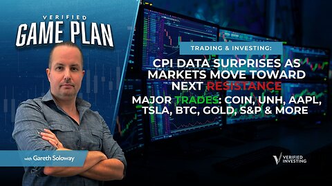 Key Trade Setups And Alerts As Markets Grind Higher On Positive CPI Data