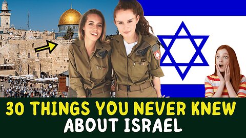 30 Surprising Facts About Israel You Never Knew! | SKY PEDIA