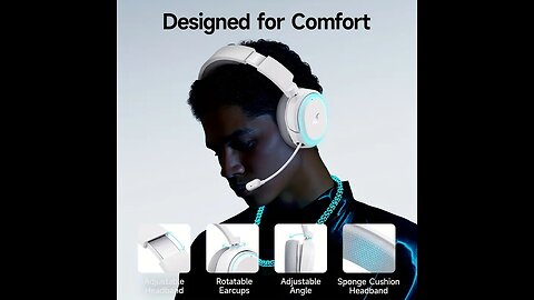 Picun G2 Wireless Gaming Headset - 2.4GHz