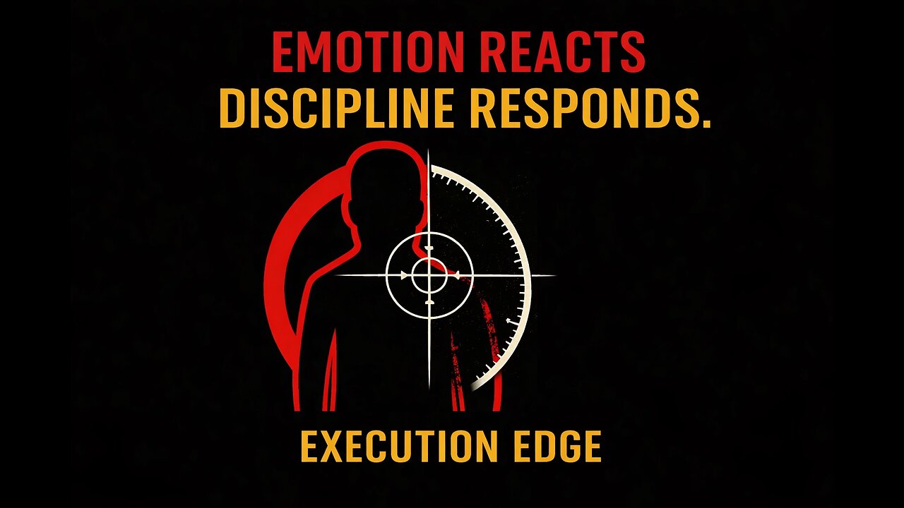Emotion vs Discipline: What Saves You Under Pressure
