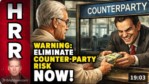 URGENT WARNING: Eliminate Counter-Party Risk or Lose Everything