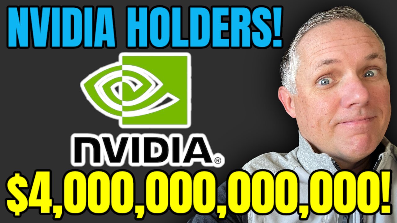 Nvidia Holders! Historic Day! Nvidia News! Nvidia Hits $4,000,000,000,000 Market Cap!
