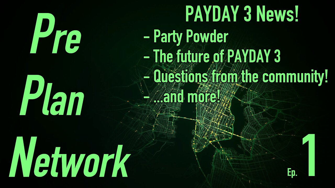 Pre Plan Network Episode 1