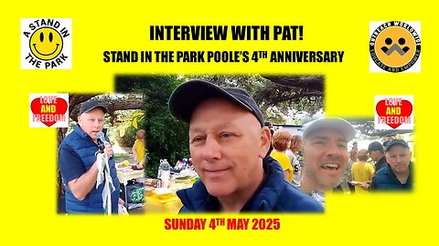 Interview with Pat and his lockdown resistance!