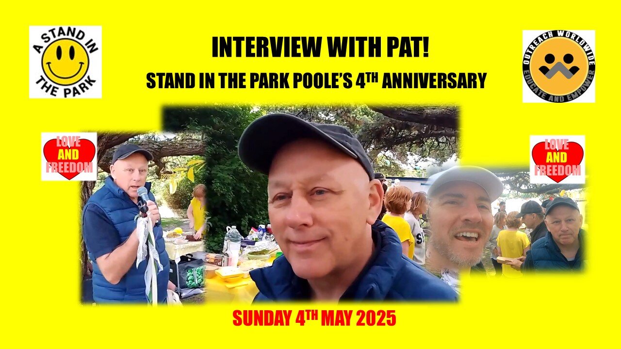 Interview with Pat and his lockdown resistance!