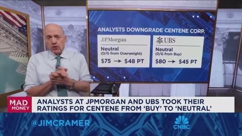Jim Cramer on the reasons for Centene's 40% decline