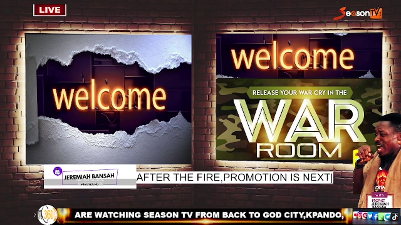 |War Prayer ROOM| - 08/09/2025 |