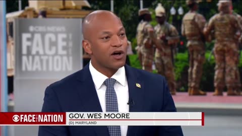 Gov Wes Moore Claims Its Unconstitutional For Trump To Send Nat Gaurd to DC