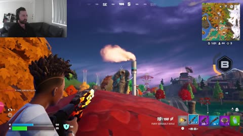 Playing fortnite