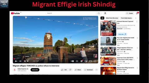 Migrant Effigie irish Shindig