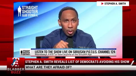 Stephen A. Smith Reveals List Of Democrats Avoiding His Show