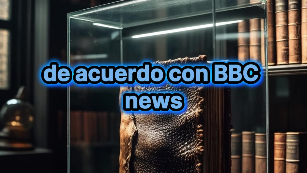 Exhiben un libro encuadernado en piel humana en Inglaterra.