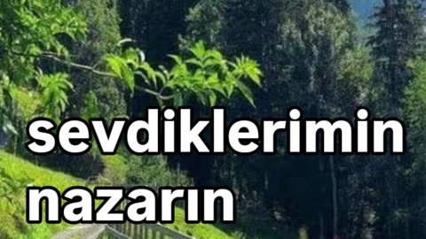 tatlı bir söz
