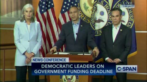 Reporter Asks Hakeem Jeffries if Senate Needs New Leadership—He Doesn’t Say No!