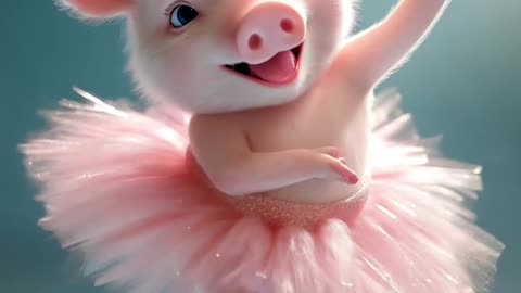 Real Peppa Pig dancing