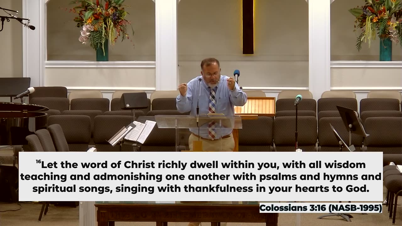 August 3, 2025 THE IMPORTANCE OF CORPORATE WORSHIP