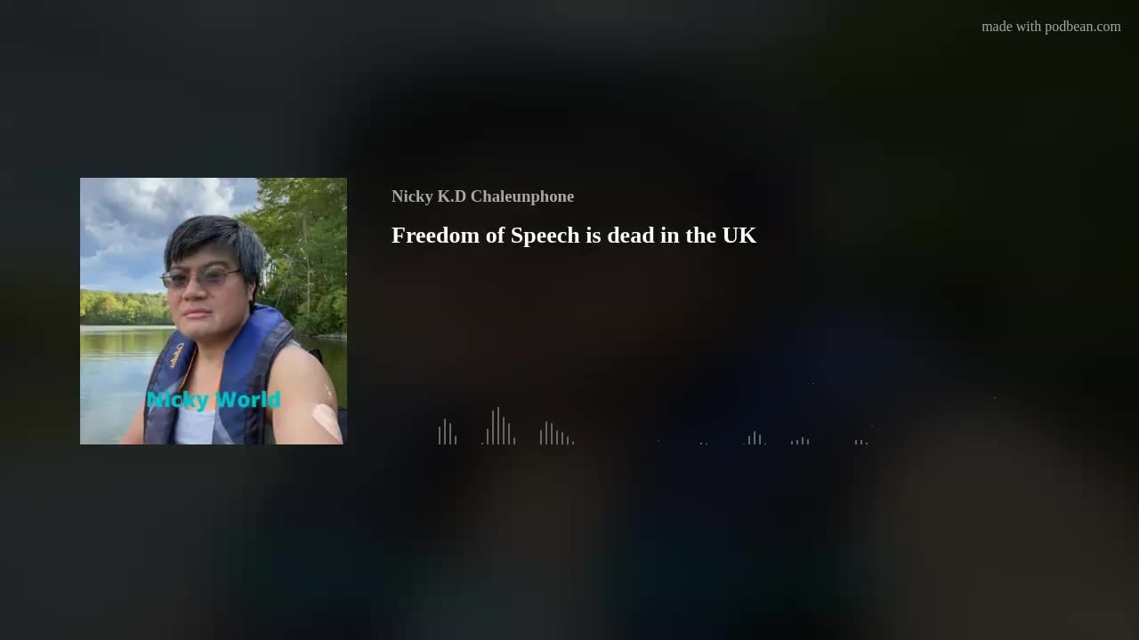 Freedom of Speech is dead in the UK
