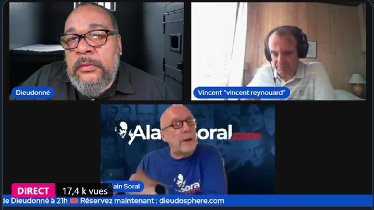 🔴 Dieudonné Interview Alain Soral en direct sur Twitter et dénonce la propagande Israélienne