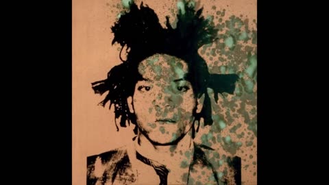 Basquiat and Wharhol 1984 Painting and drawings: