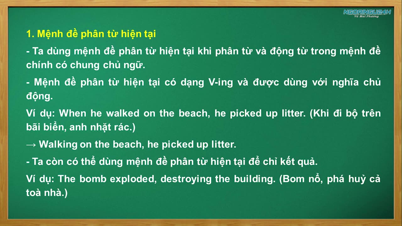 02. Làm chủ kiến thức Ngữ pháp Các loại mệnh đề (Buổi 1)