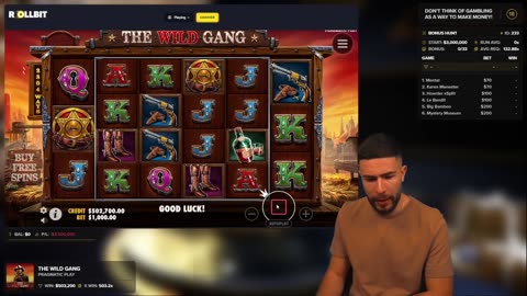 ANOTHER HUGE SESSION ON THE WILD GANG