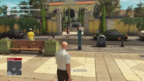 A fast way to kill silvio though the telescope offline (hitman Xbox One)
