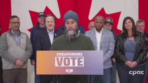 "Jagmeet Singh melts down about Carney and Poilievre."