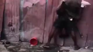 Dance school in Africa.