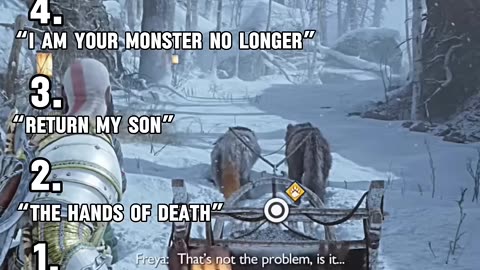 Kratos Top 5 COLDEST Quotes #kratos #godofwar