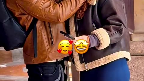 She no longer controlled herself🤩#love #lovely #kindness #explore #shorts #short #viral #fyp #amor