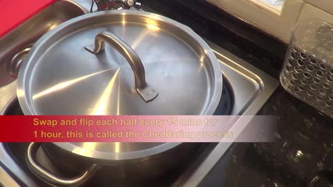 Homemade Red Leicester Cheese | Easy DIY Recipe